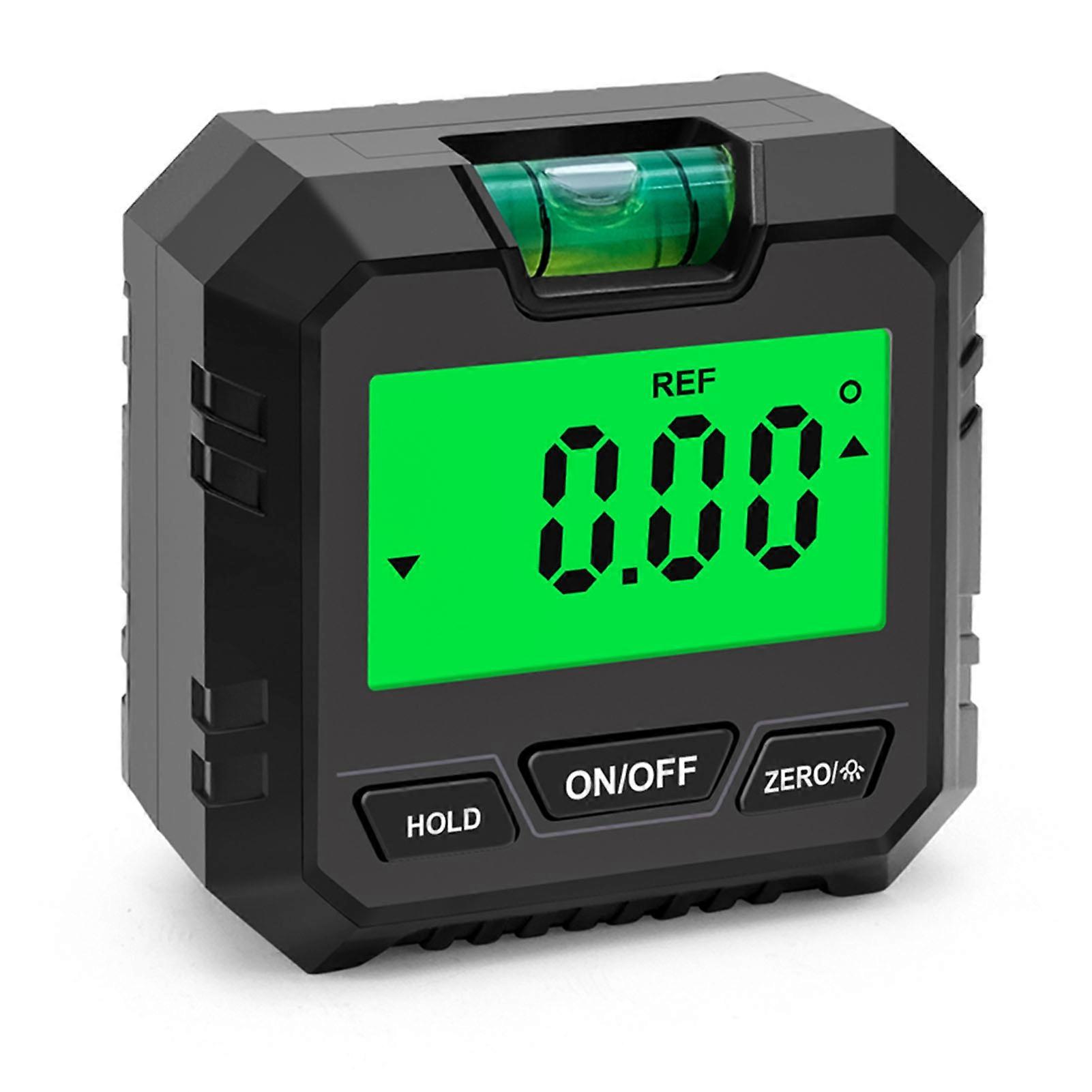 Magnetic Digital Angle Meter Absolute and Relative Measurement Angle and Slope Conversion Inclinometer LCD Display with Backlight Versatile Clinometer