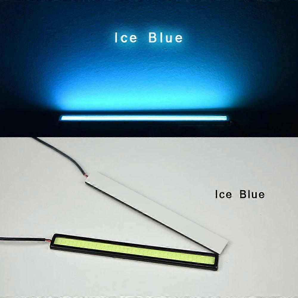 2db / 1db 17 cm-es kültéri vízálló fényes autó DRL LED ködlámpa COB nappali menetfény