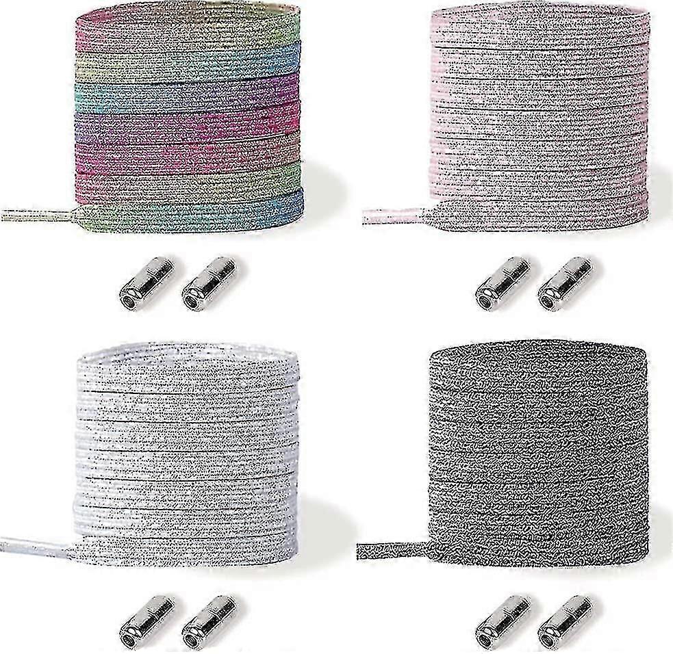 Elastic Shoelaces, Shoelaces Without Ties Children, Elastic Shoelaces Rubber With Metal