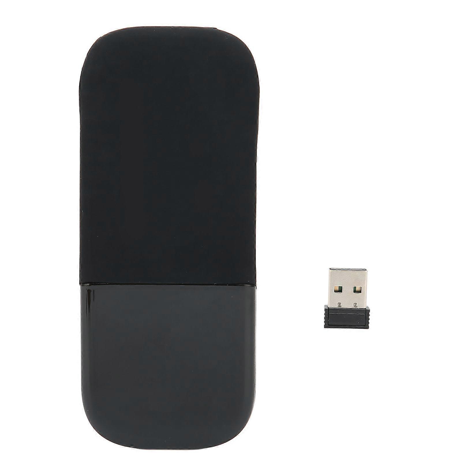 Folding Wireless Mouse Ergonomic Power Saving Portable Lightweight Wide Compatibility Office Mouse Mute MouseWireless Version