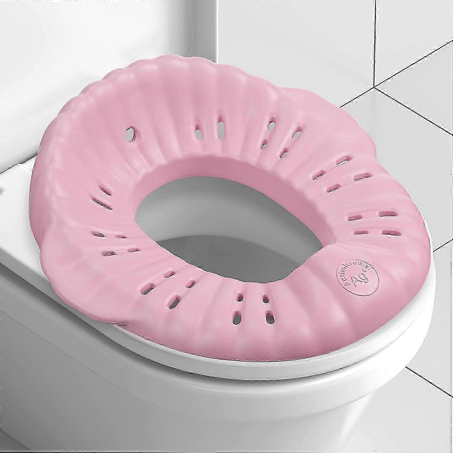 Potty Toilet Training Seat for Toddler with Handles Kids Toilet Trainer Ring for babys Secure Non-Slip Surface