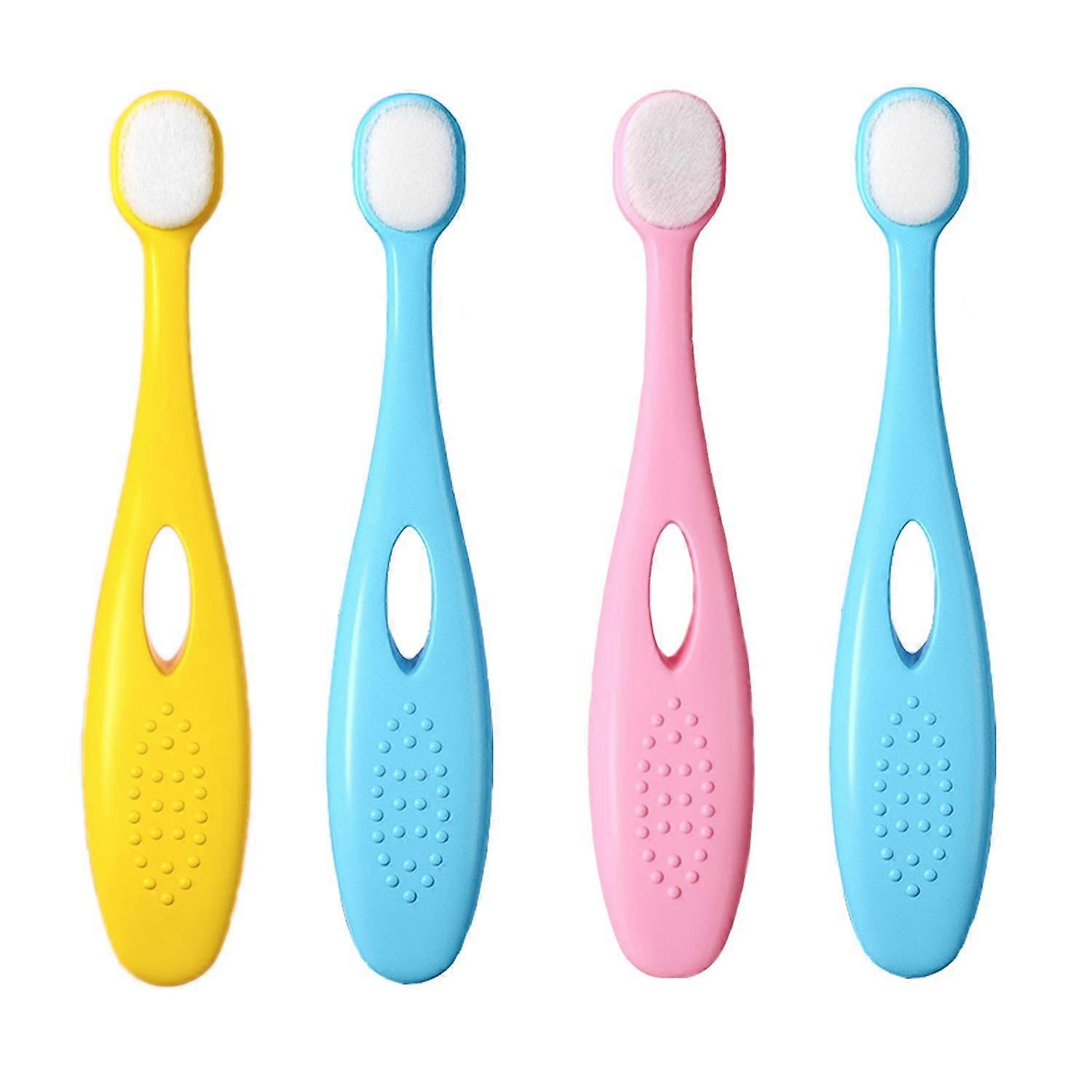 Short Handle, Safe Grip, Gift-Packaged Toddler Toothbrush