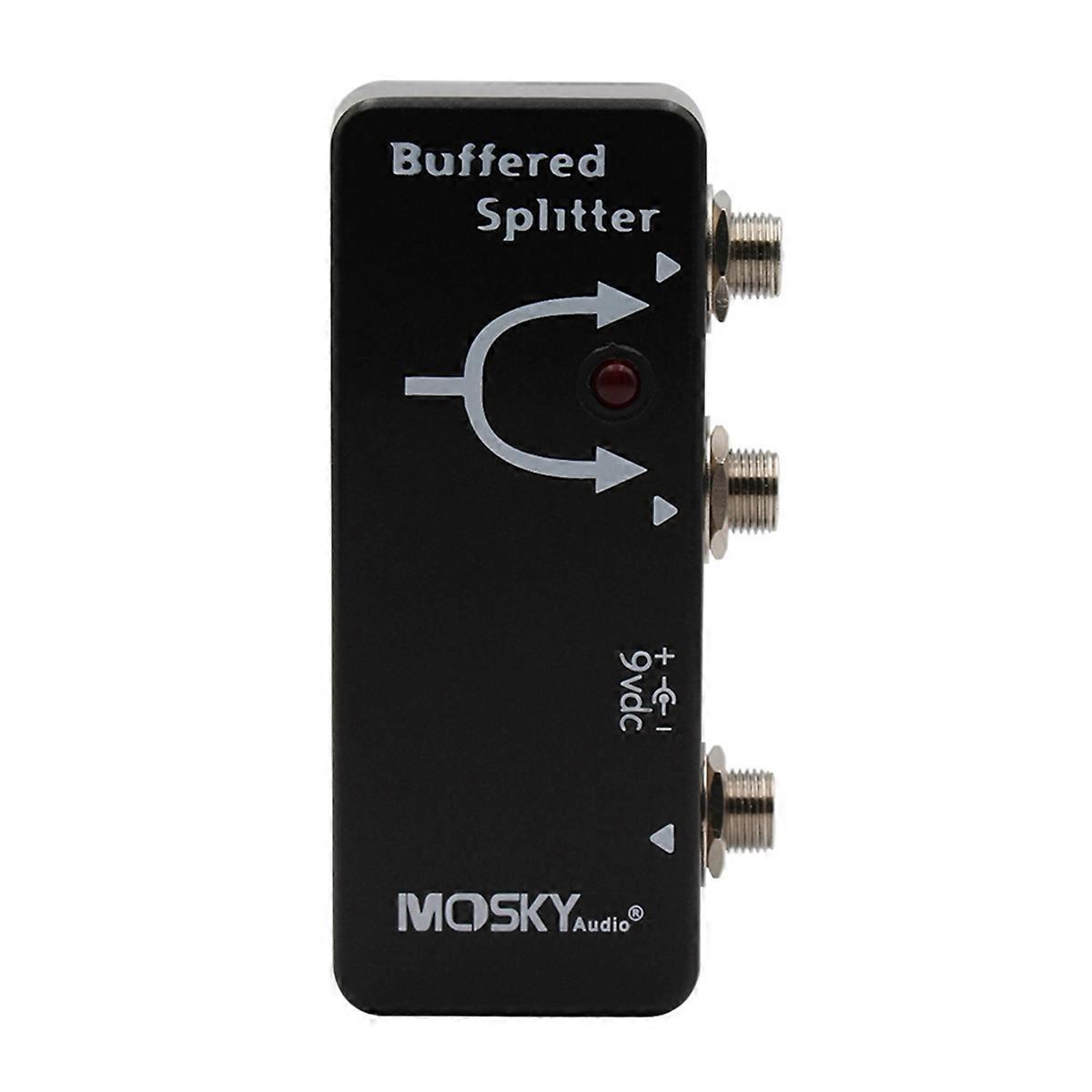 One Input and Two Outputs Buffer Multi-Function Splitter Electric Guitar, Electric Bass Effect