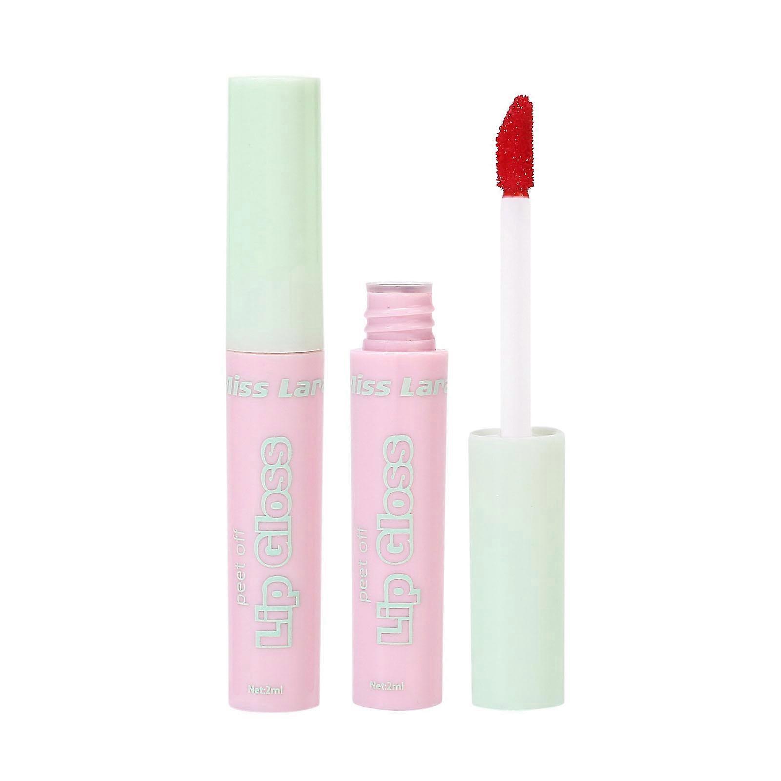 6 Colors Tear-off Lip Gloss, Long-lasting, No Fading, No Staining, Easy to Apply Lip Glaze, 6ml HarmonyHub728