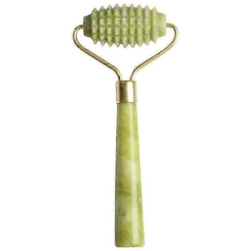 Aparat masaj facial, 11x5.5 cm, Verde