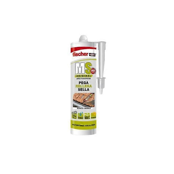 Dichtstoff - FISCHER - 96001 - Silikon - 290 ml - Weiß - Schnellhärtend