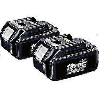 2 Pack For Makita 18v Battery 6.0 Ah Lxt Li-ion Bl1850b Bl1830b Bl1860b Cordless