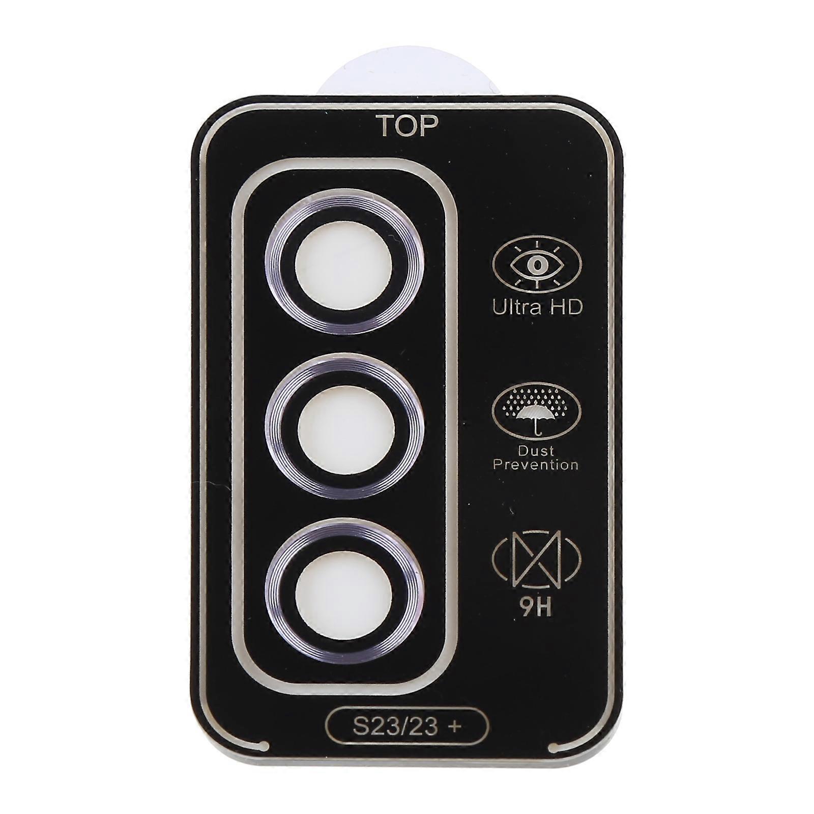 Camera Lens Tempered Glass for SAMS23/S23+ Cellphone Accessories Scratch-Proof Camera Cover 3D Camera Lens Protector PL