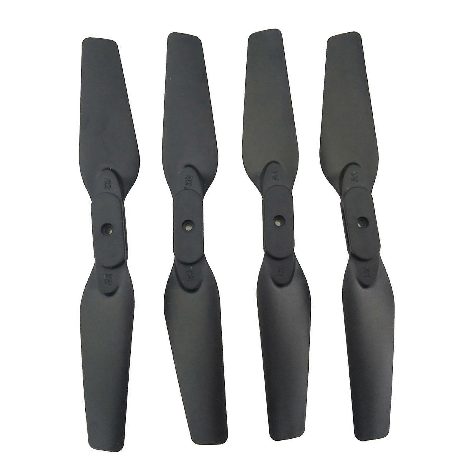 Propeller Props For E58 S168 JY019 Folding Drone RC Quadcopter Replacement Propeller Accessory Spare Parts Wing Black