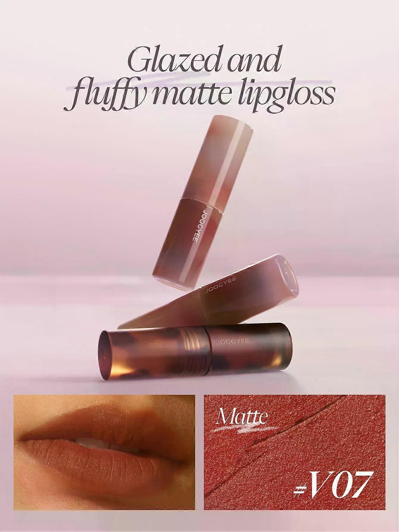 SJOOCYEE GLAZED and FLUFFY MATTE LIPGLOSS 2.3g