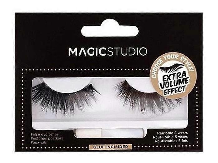 MAGIC STUDIO VEGAN FAUX MINK LASHES Extra Volume - Synthetic fibers 100% plant-based, 9-13 mm