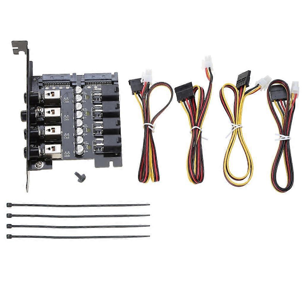 Computer PCI Expansion Card Slot Rack Hard Disk Bracket Ssd Solid State Hard