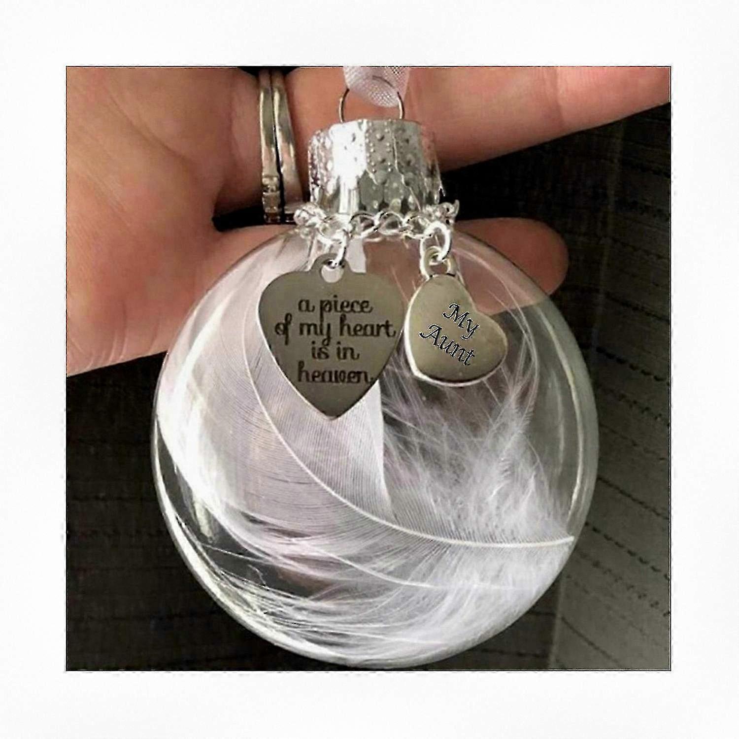 Feather Ball Christmas Decorations A Special Memory Keepsake