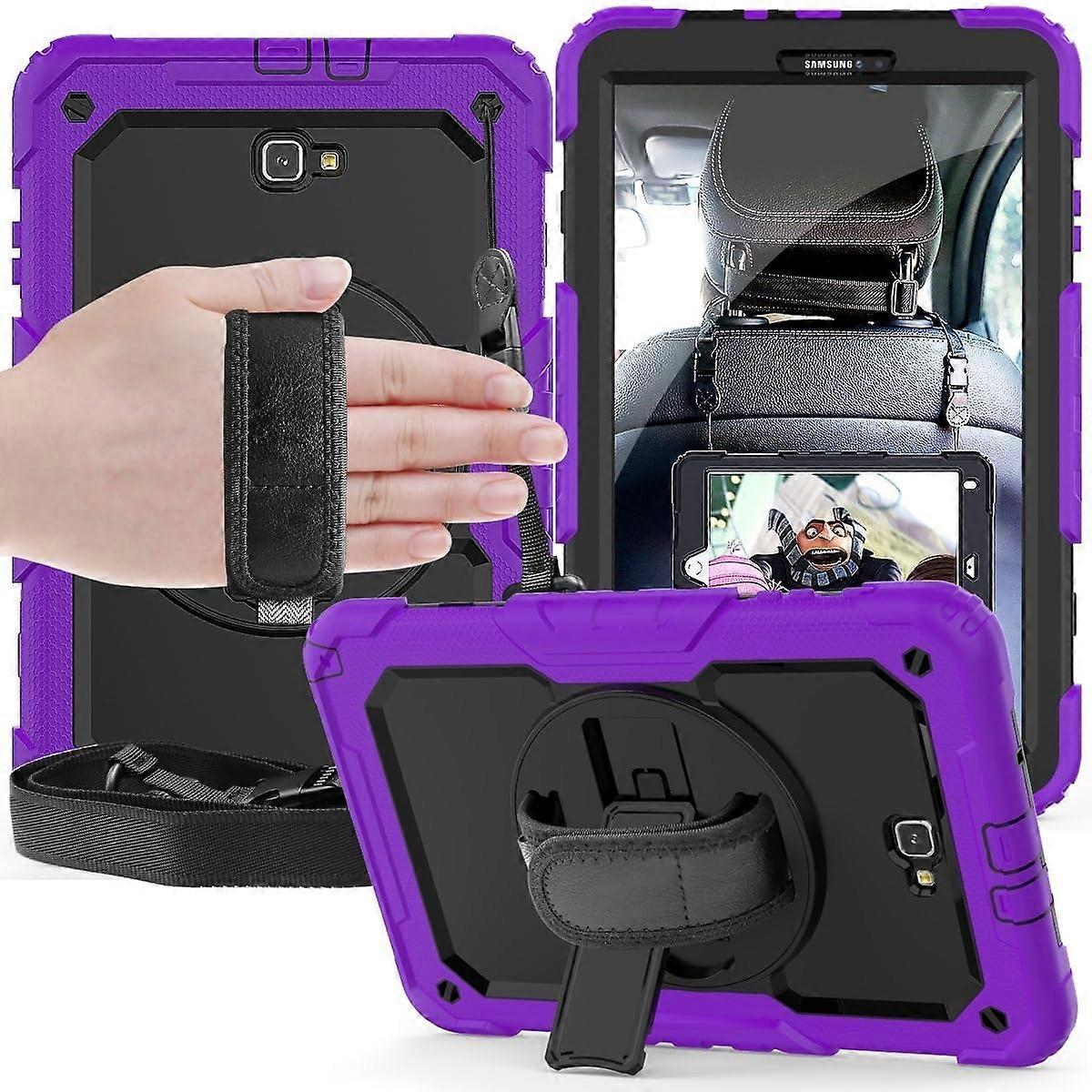 tablet protective case Compatible with Samsung Galaxy A 10.1 2018 SM-T580/T585/T587 Case with Screen Protector
