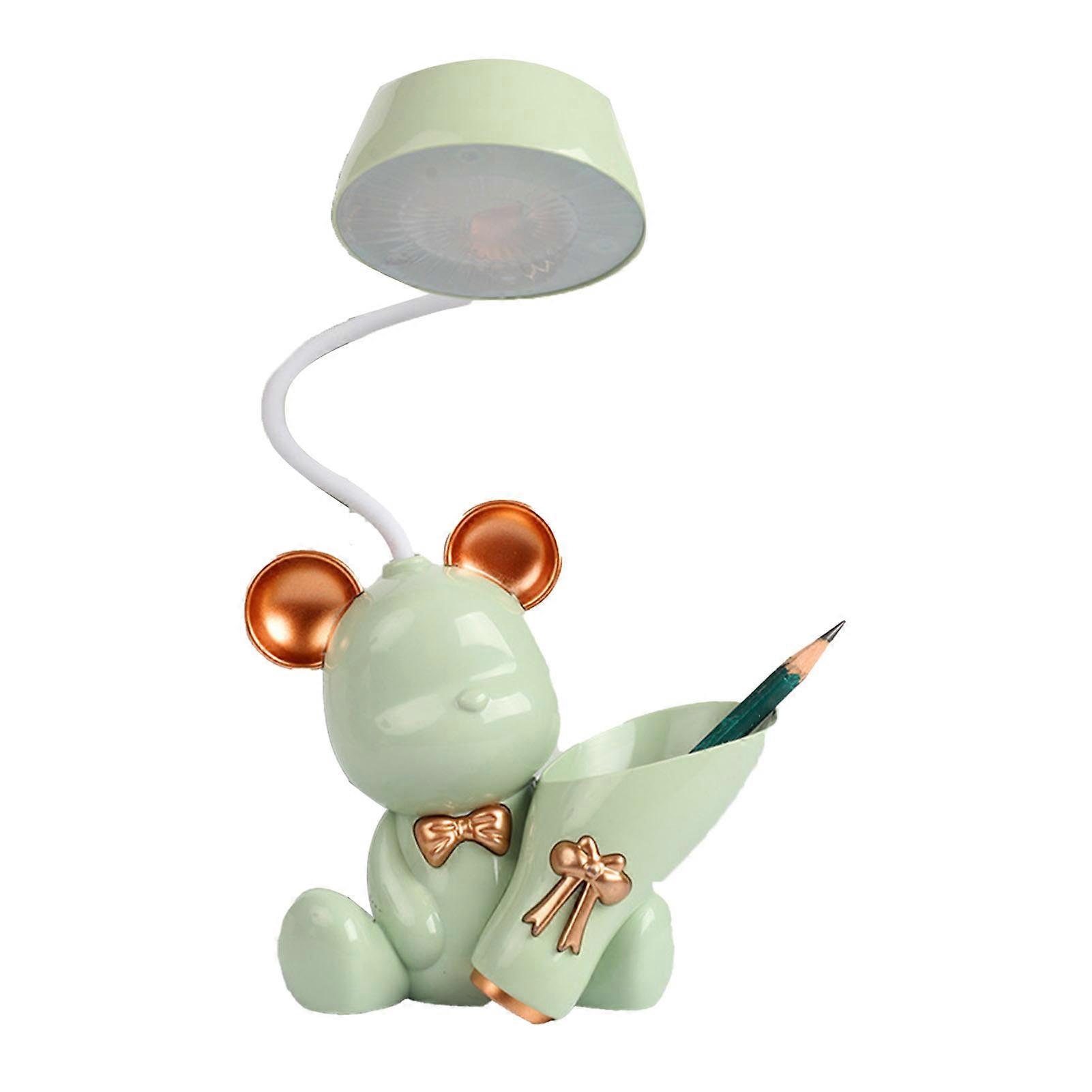 Pen Holder Table Lamp USB Charging Multifunctional Cartoon Appearance Table Light