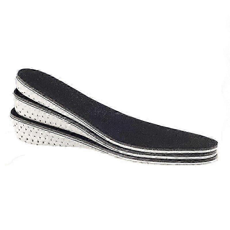 Height Increase Insole Heel Cushion Increase Shoe Insoles Taller Pad 2-4 cm js