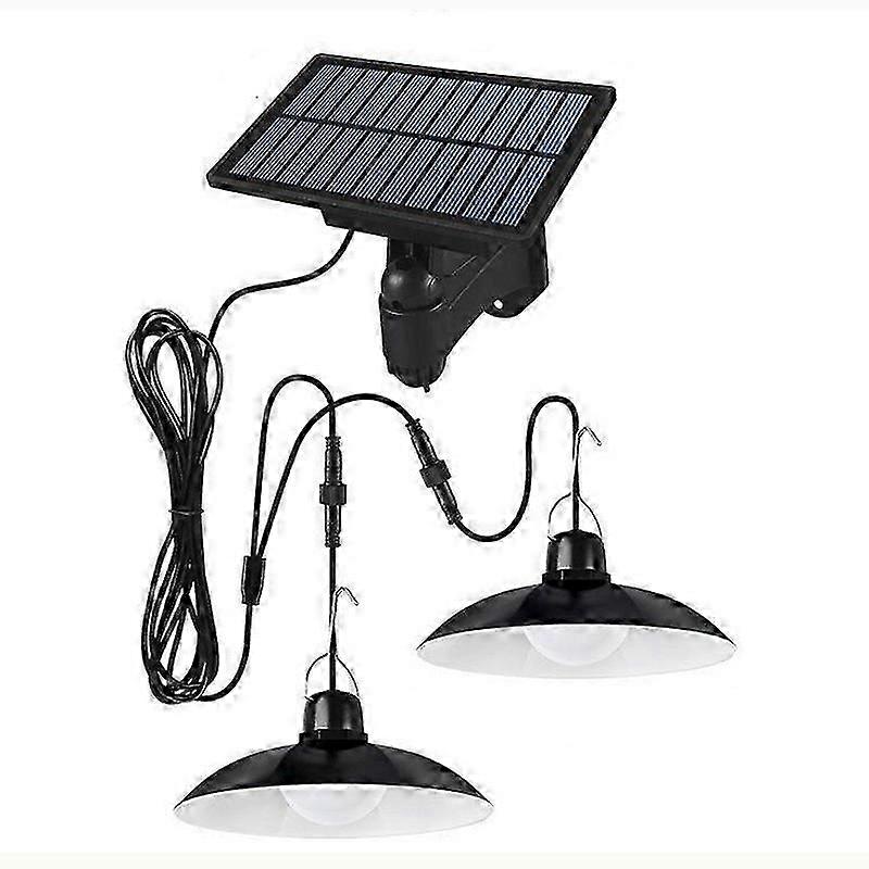 Motion Sensor Led Solar Powered Lamp, Pendant Light, White, Warm Light, Remote Control, Chandelier, Camping, Outdoor, Garden