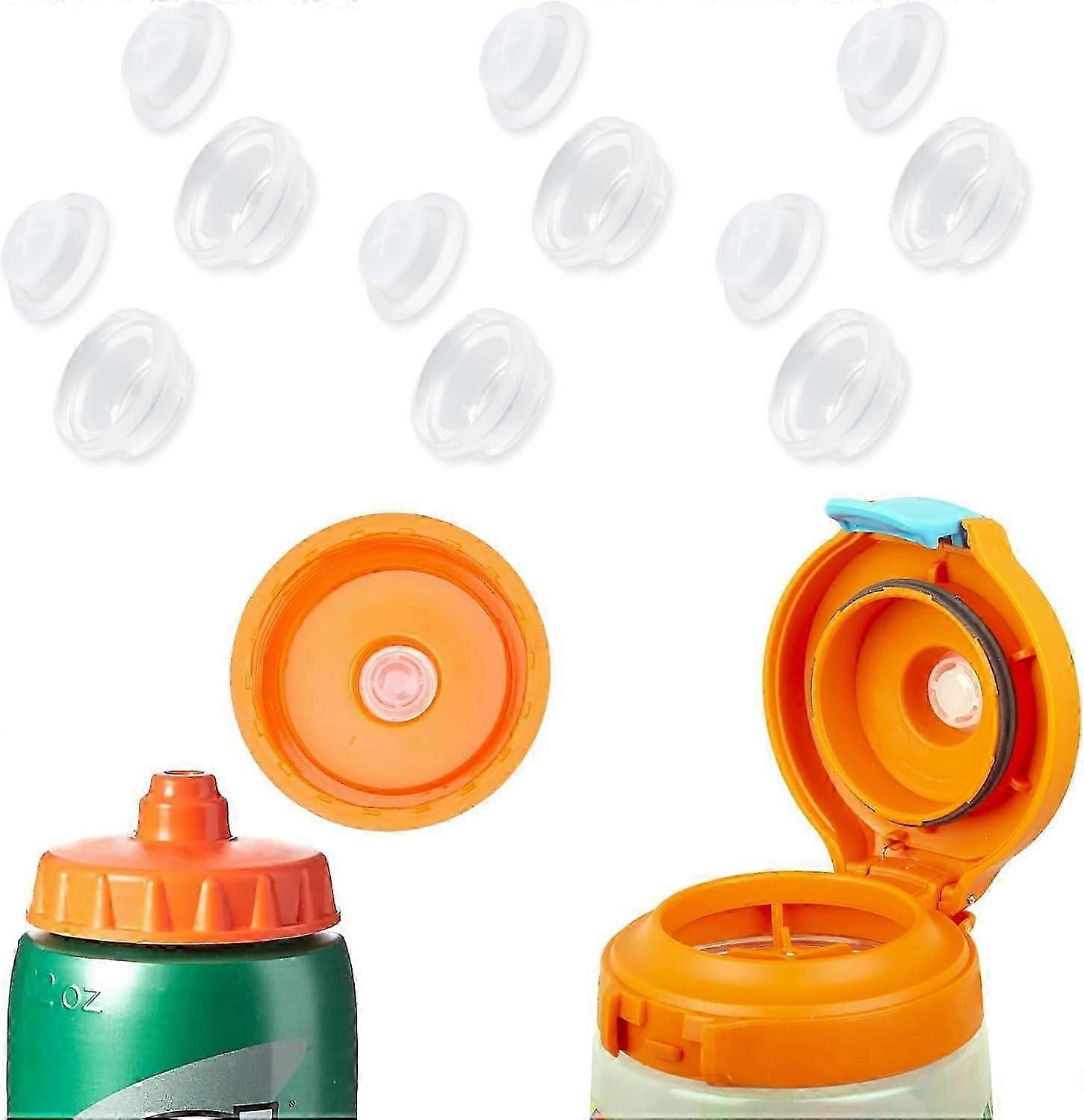 10-Pack Silicone Replacement Valves for Gatorade Bottles - Compatible with GX 30oz & Squeeze 32oz - Leak-Proof and BPA-Free