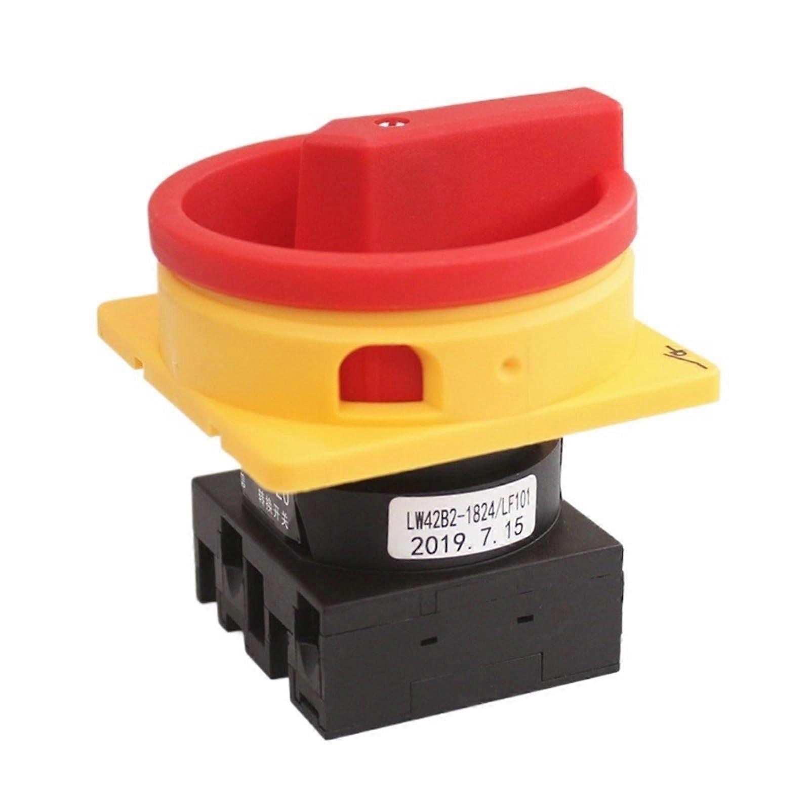 LW42B20A Cam Load Rotary Switch 20A Power CutOff Conversion 220V Main Control OnOff LW40