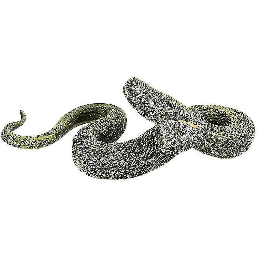 Simulering Snake Toy Falsk Snake Model Haunted House Snake Gummi Snake Kognitiv Model