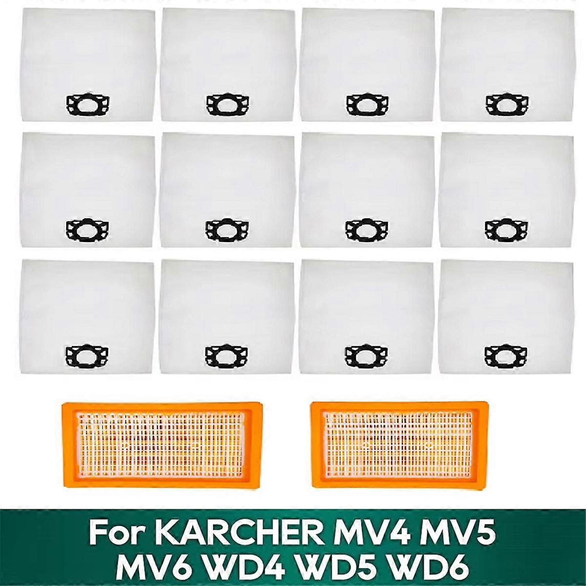 Washable Filter Dust Bag Fit for MV4 MV5 MV6 WD4 WD5 WD6 WD5P