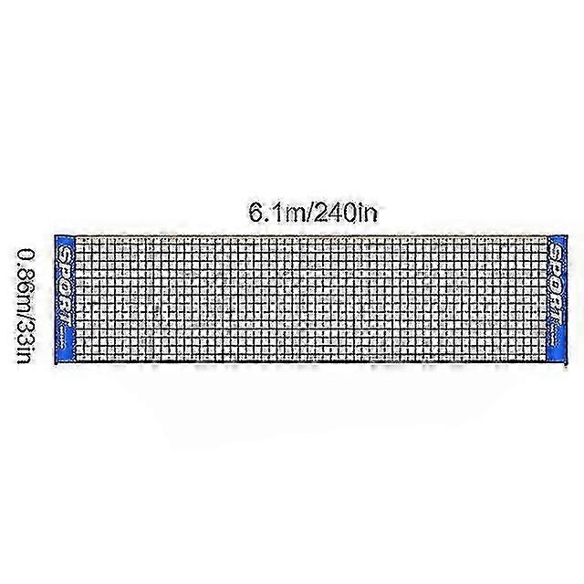 Portable Folding Simple 3m 4m 5m 6m Tennis Net Badminton Net