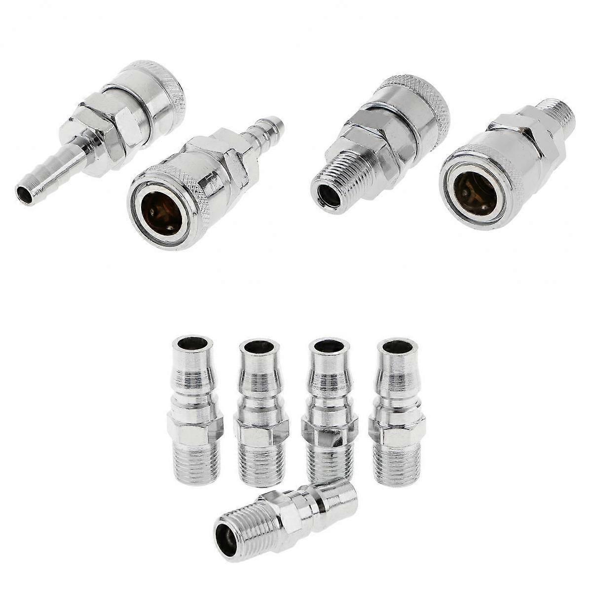 9 Release Coupler Connector Air Line Hose Coupling Compressor