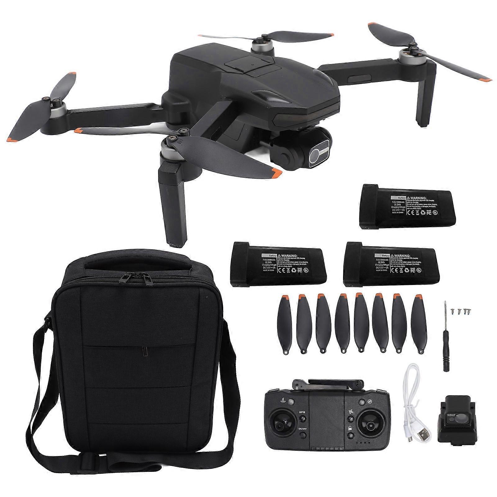 S135 Brushless GPS 3 Axle Anti Shake Self Stabilizing PTZ Drone HD Aerial Photography Obstacle Avoidance RC Quadcopter