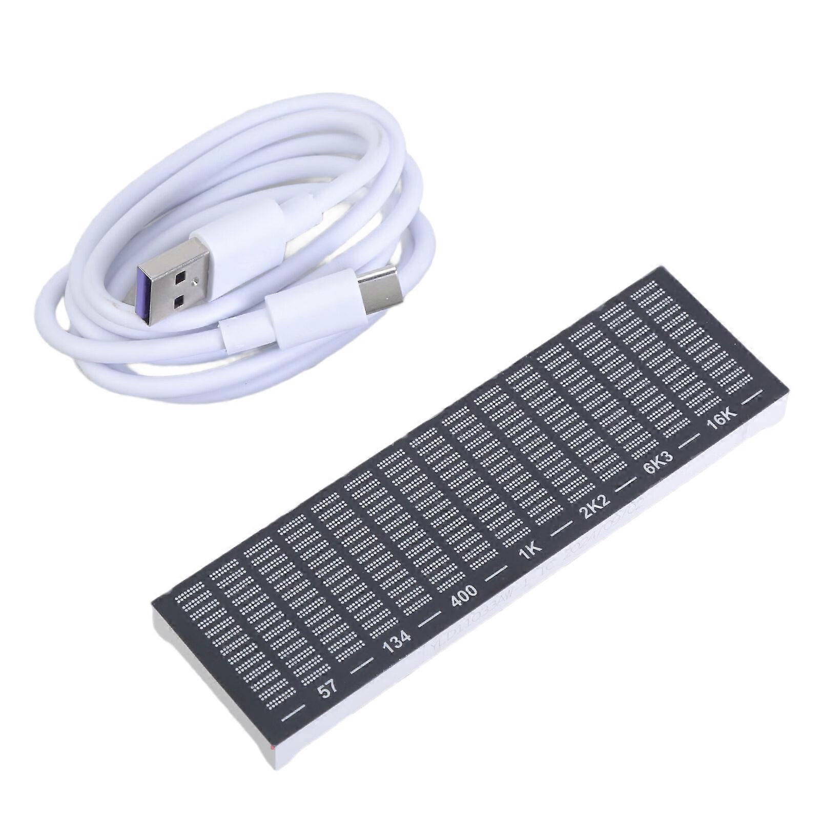 Voice Controlled LED Music Spectrum Rhythm Light 20Hz to 25KHz  Sound  Visualizers Simple Installs for Homes  & Car decors  Multicolor