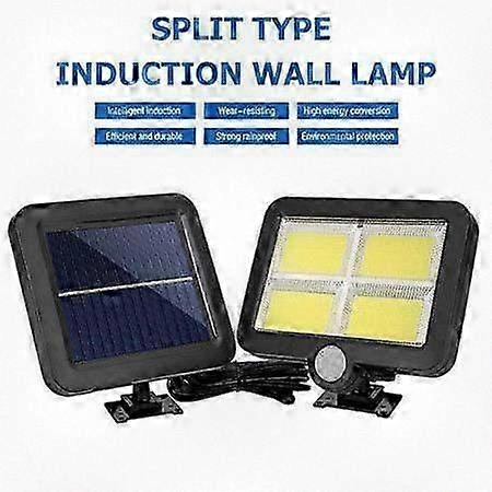 Outdoor Security Wall Light with Solar Motion Sensor and LED Technology