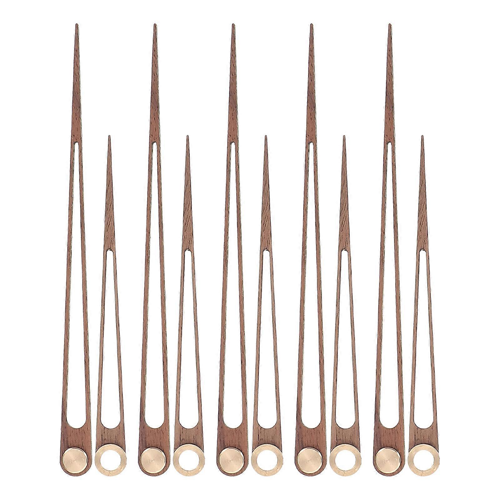 Clock Movement Replacement, Wood Hands for 12 Inch Clocks with Modern Design Compatibility