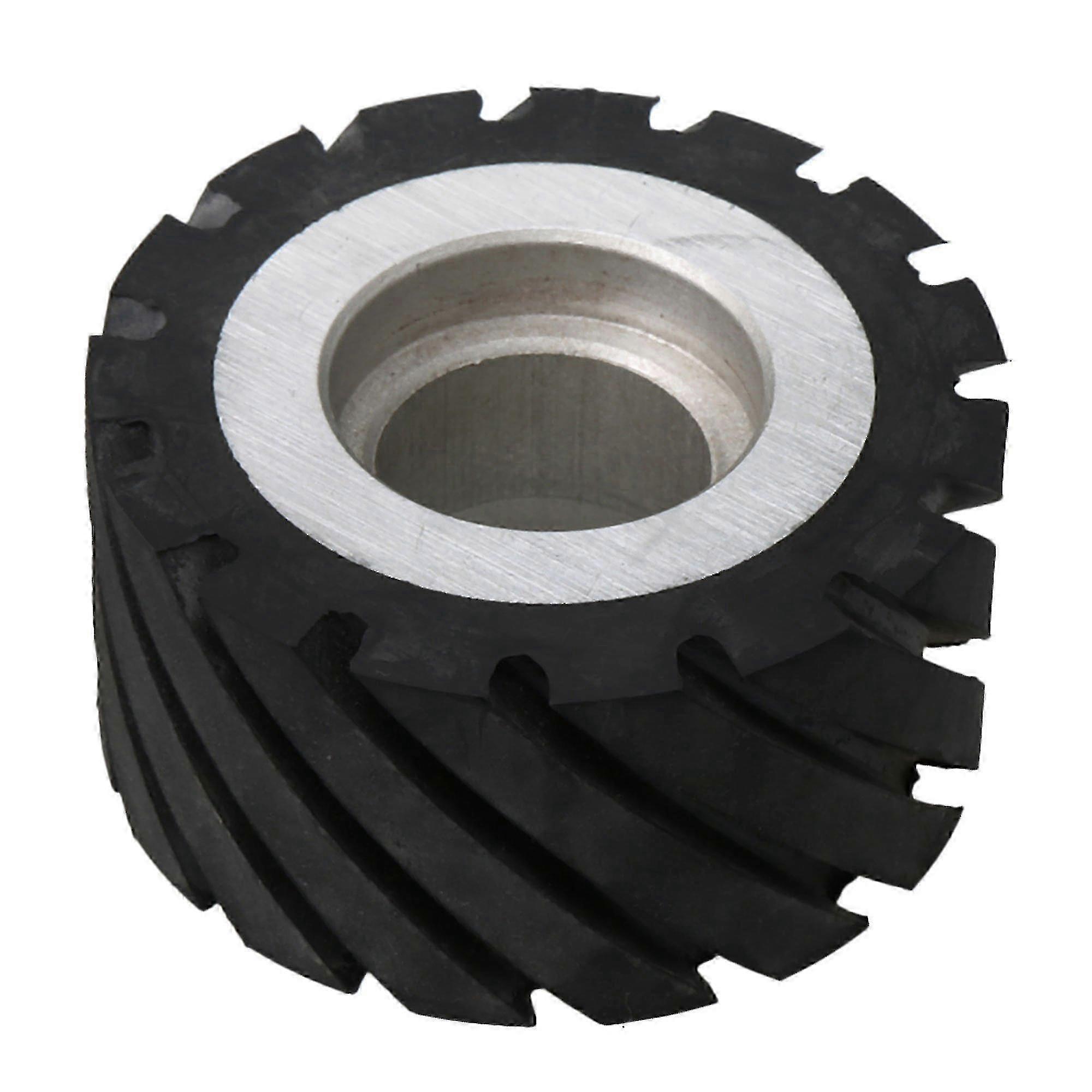 Meule de ponceuse à bande dentelée en caoutchouc de 100 mm avec roulements 6204