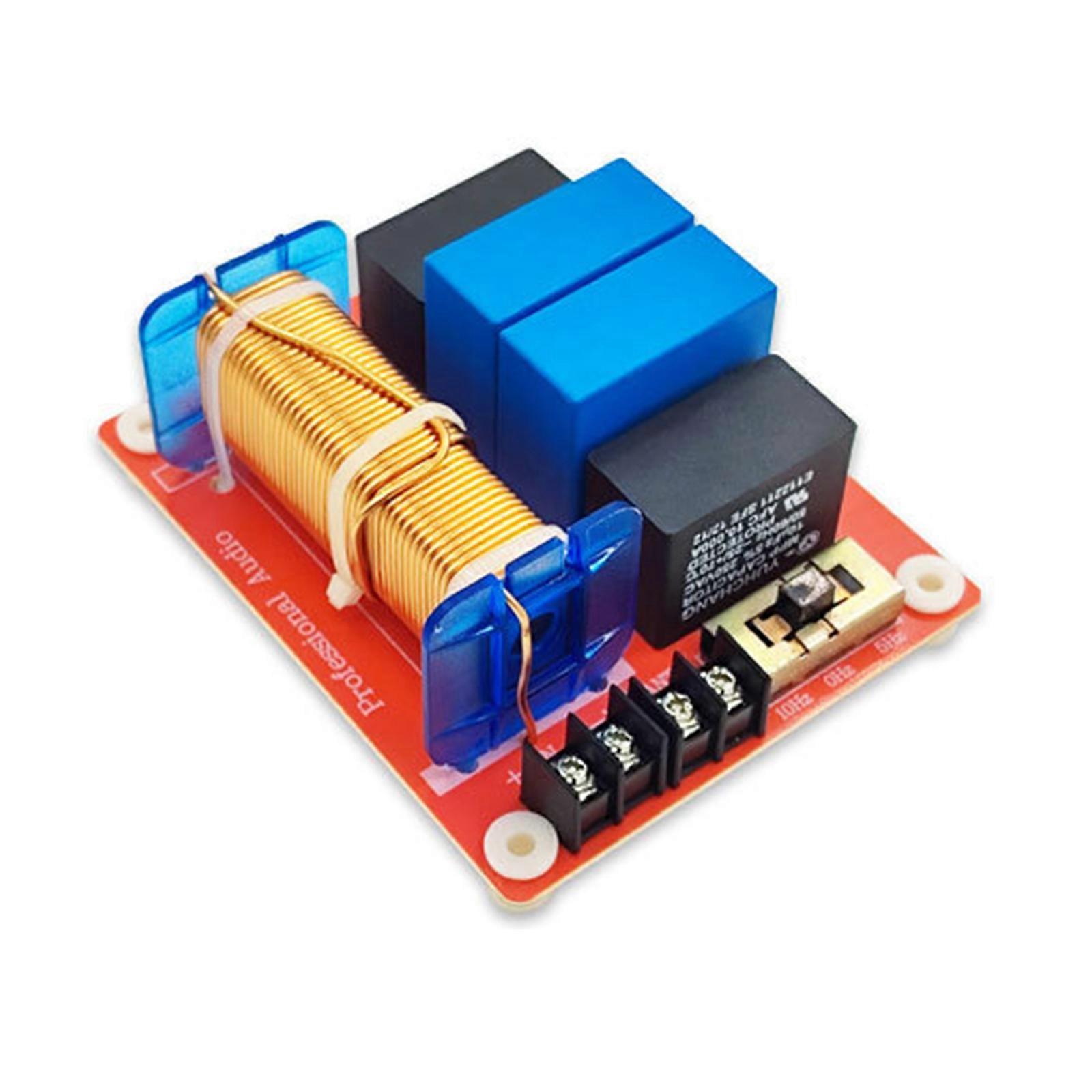 M-8 Midrange Speaker Filter Frequency Divider 1200W High-power Midrange Frequency Divider Fine tune 4~8Ω