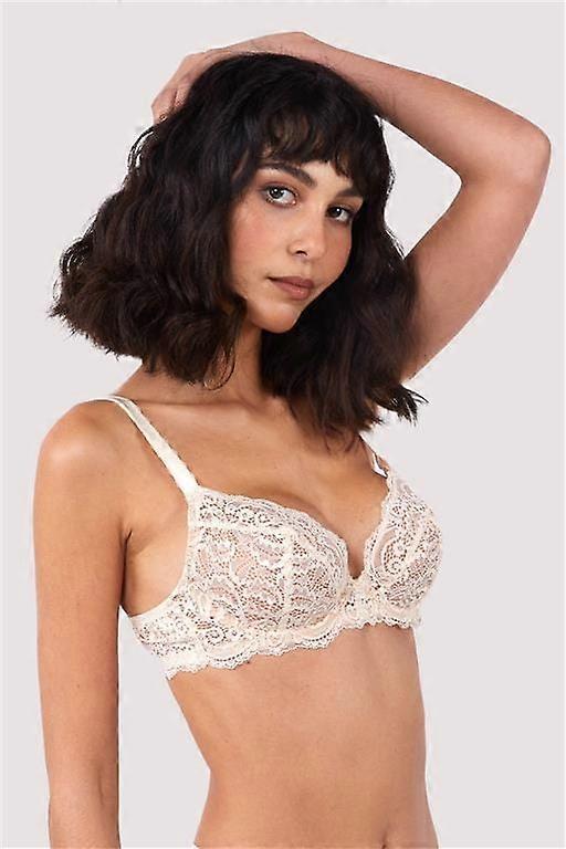 Wolf & Whistle Ariana Vanilla Everyday Bra - White - (Size - 32D)