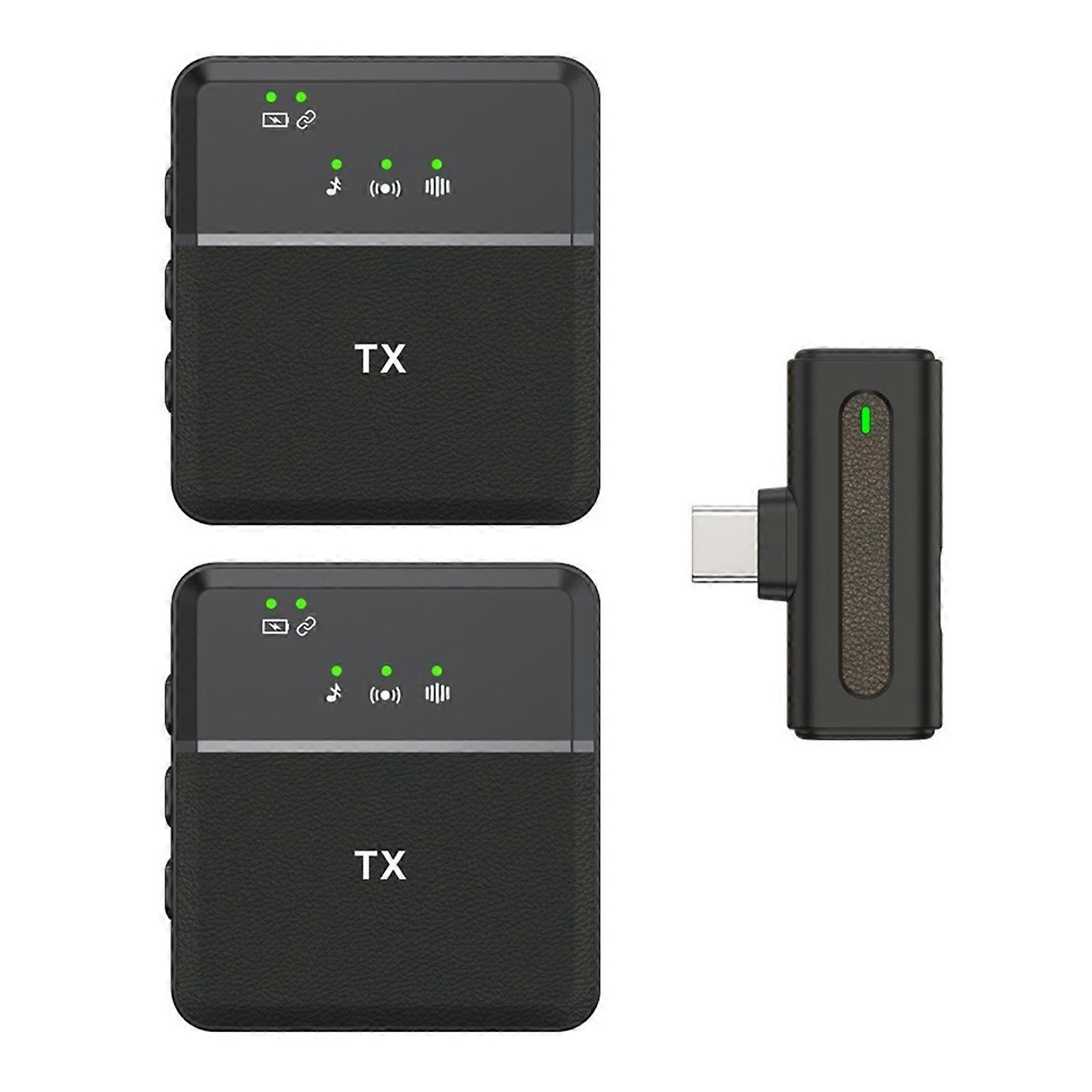 Small Wireless Lavalier Mic Mini Microphones for Easy Carrying and Superior Sound in Various Recording Scenario