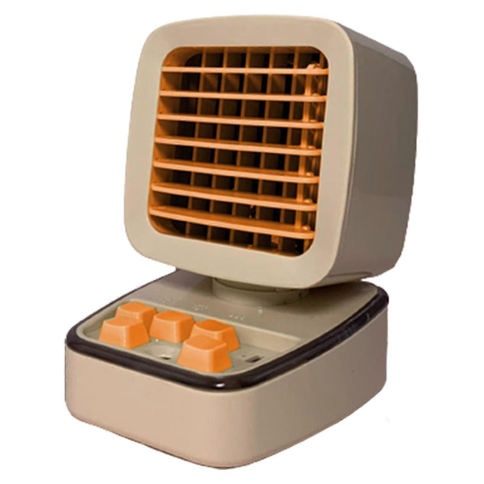 Kids Portable Air Conditioner Fan Strong Wind Low Noise Fan For Home Office Bedroom