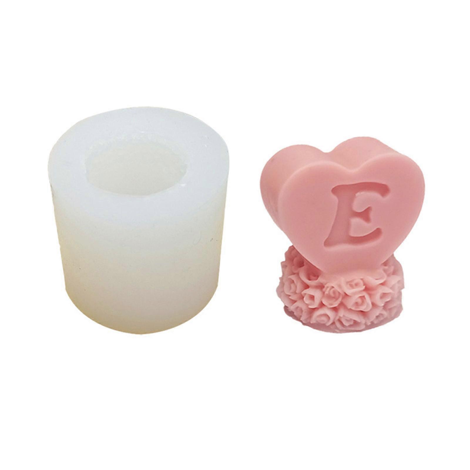 3D الحب سيليكون العفن عيد الحب العفن راتنجات الايبوكسي العفن لشمعة الجبس صنع أدوات الديكور كعكة أقراص سكرية DIY