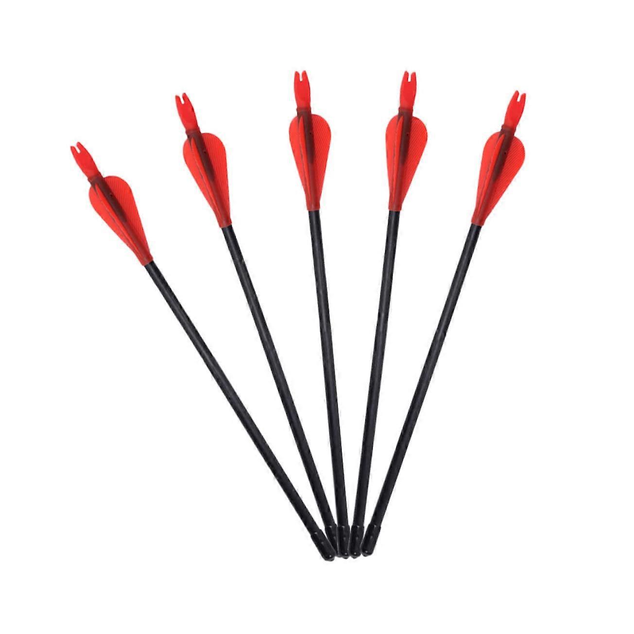 Outdoor Arrows Practice For Kids Toy Set Soft Rubber Arrows Red 2-Piece Pot-Toss Throwing Game