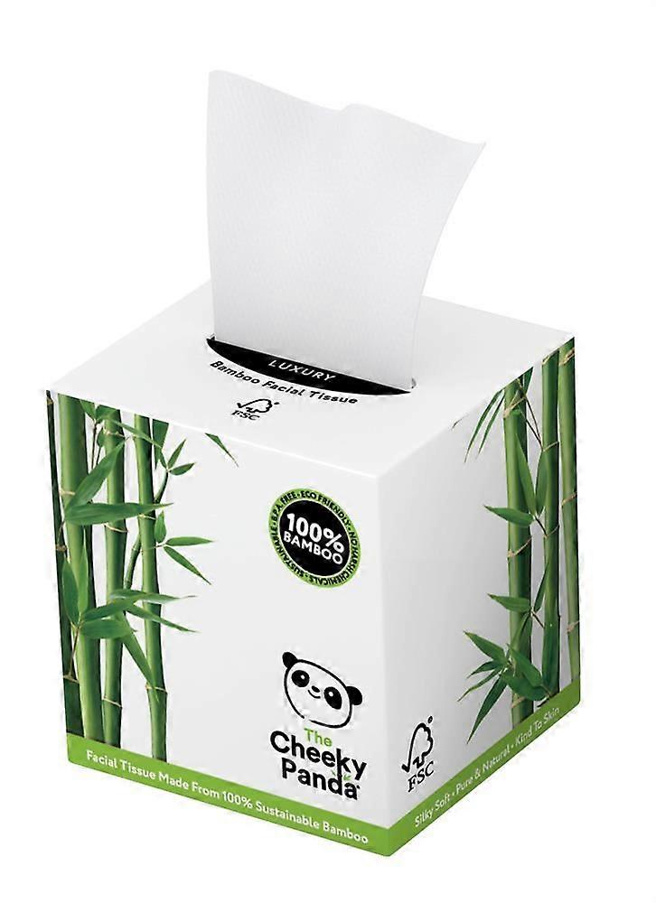 Cheeky Panda 100% Bamboo Facial Tissue Cube 3ply 56 Sheets