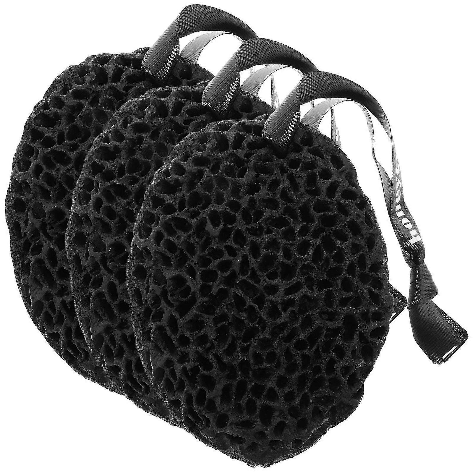3pcs Honeycomb Bath Shower Sponge for Exfoliation & Massage – Shaped Sponges for Home & Travel Use