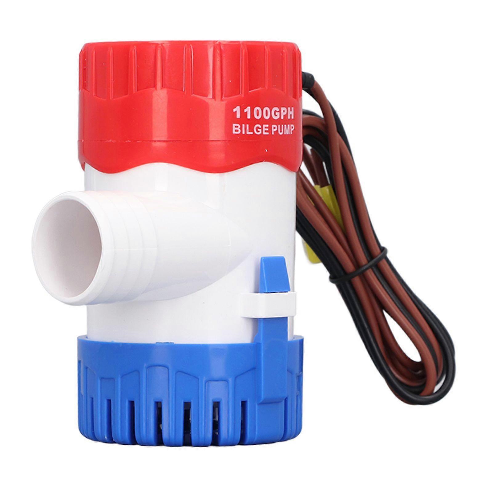 High quality  1100GPH Bilge Pump Semi-automatic Switch Electric Small Low Noise