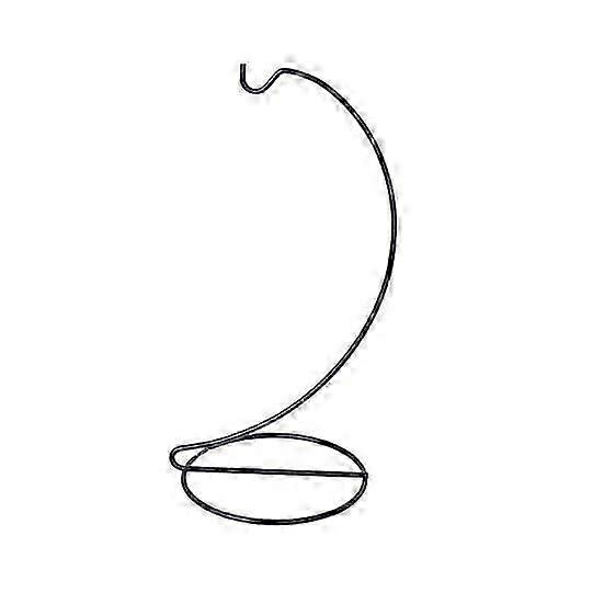 Supporto per supporto ornamentale per sfere di vetro Supporto per design a spirale con base in ferro stabile per impianto aereo