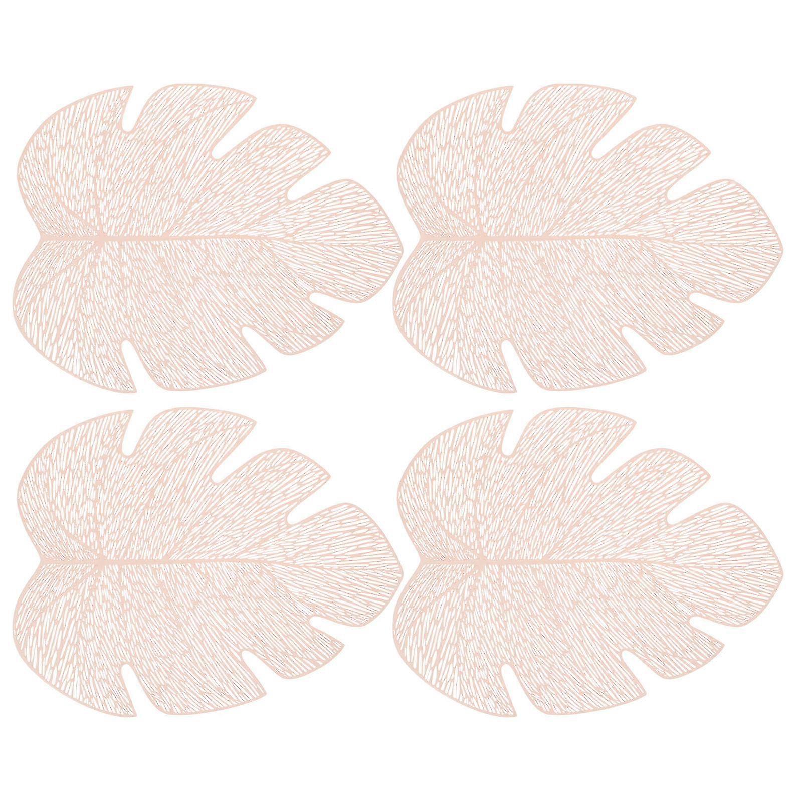 4db levél alakú hőszigetelő szőnyeg edényekhez, csészékhez, tálakhoz