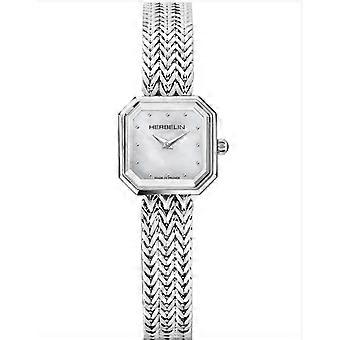 Octogone Women's Analog Quartz Watch with Stainless Steel Bracelet 17436B19