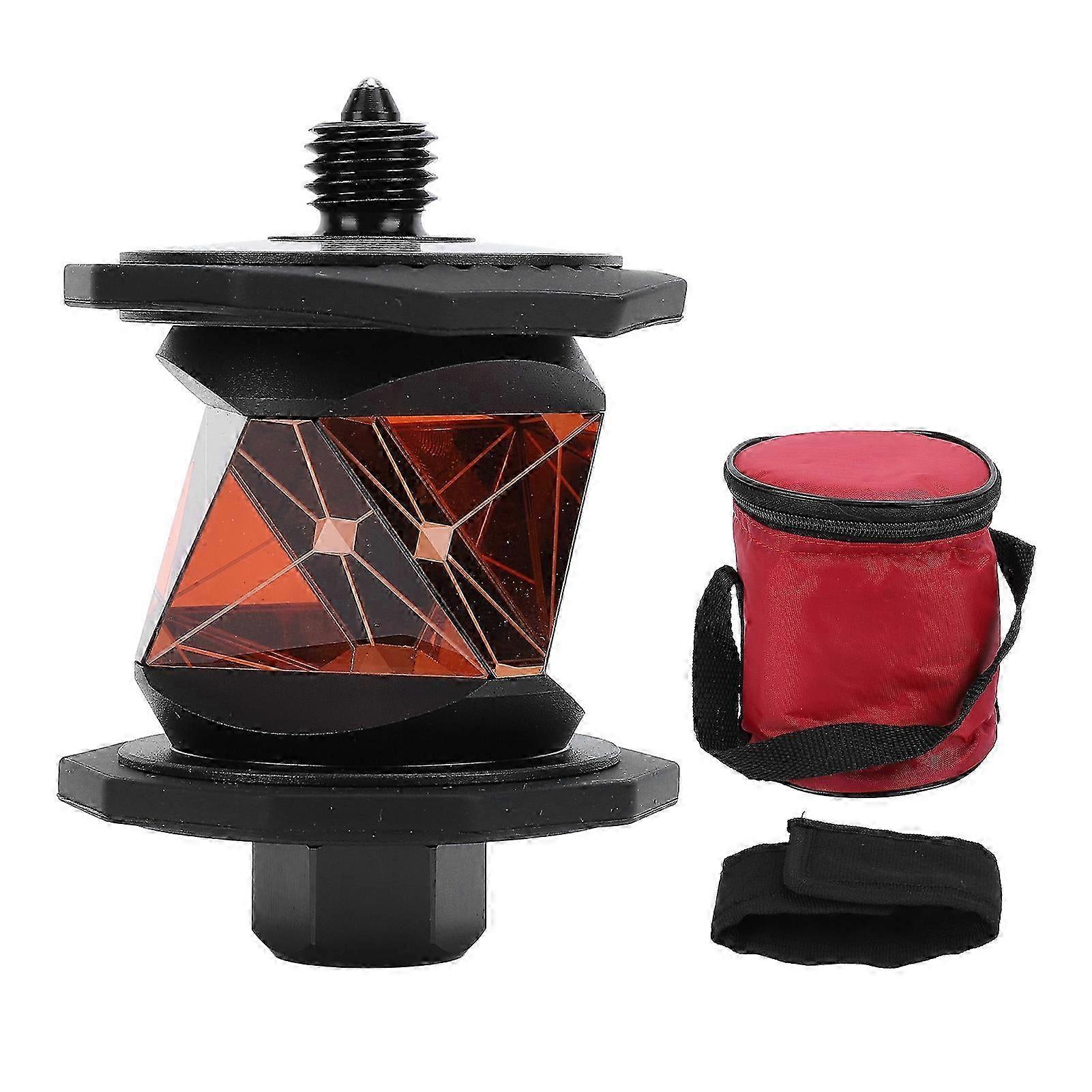 Total Station Prism Reflector K9 Glass And Abs 360 Degree Reflective Prism For Tunnel Subway