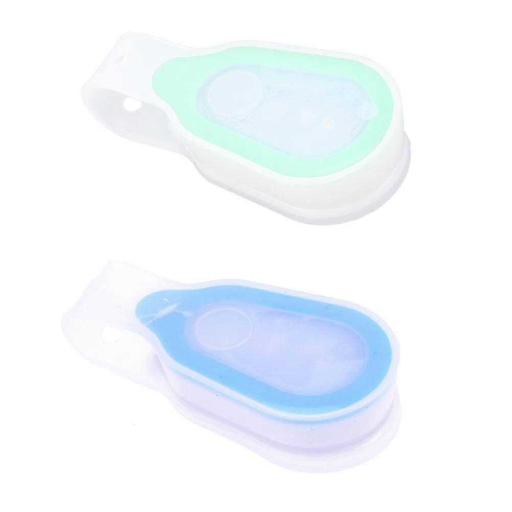 Night Running Light Outdoor Backpack Light Safety Light For Hiking Red 8x3.2 Cm Clip On Light 2Pack