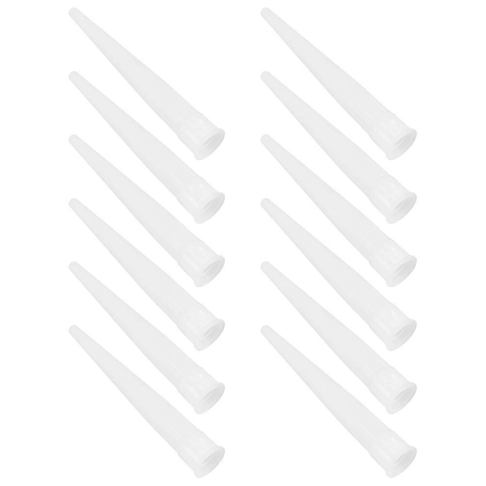 50pcs Durable Caulk Nozzles for Sealant, Mastic & Silicone – Odorless, Corrosion Resistant Tips for Uniform Application in Kitchen, Bathroom & Home
