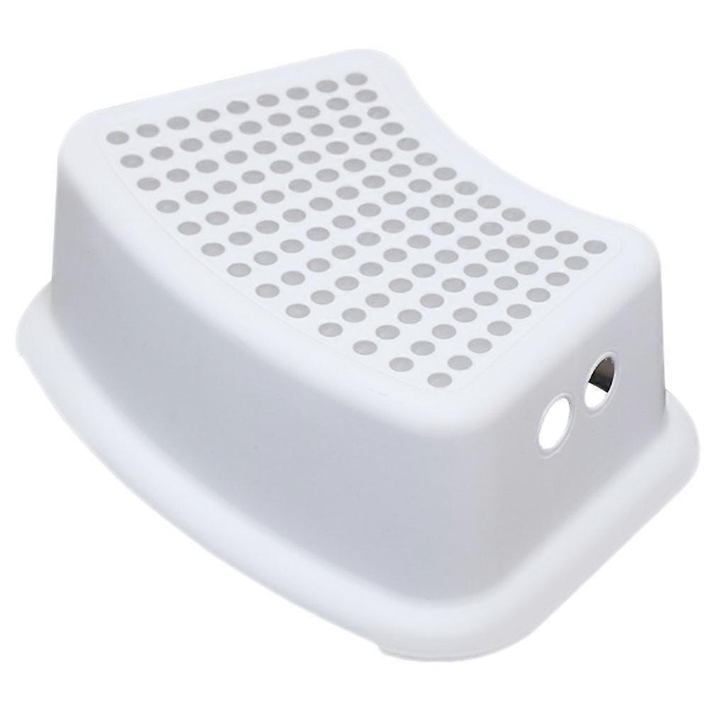 Kids Footstool Plastic Rectangular Design for Home 1Set