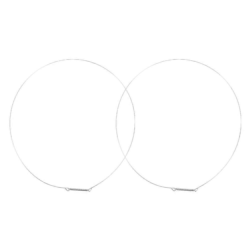 Spring Washer Ring Stainless Steel Circular Sealing Ring Washing Machine Door Boot Seal Home Use 2Set