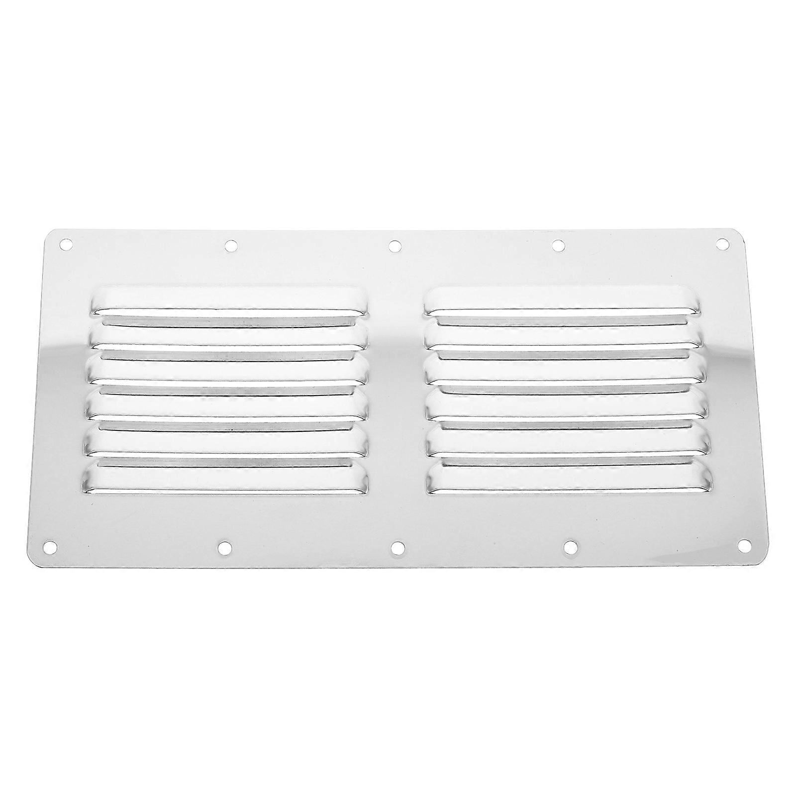 Stainless Steel Vent Cover for Fire Pit Outdoor Kitchen – Durable Louver Design for Efficient Air Circulation and Optimal Ventilation – Easy